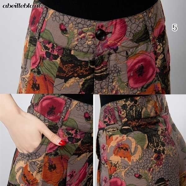 大きいサイズガウチョ　黒2Ｌ　ワイドパンツ　キュロット　ロングボトム　現品限　特価　レディース　ミセス　1911　1912　2001　秋冬　 |  | 02