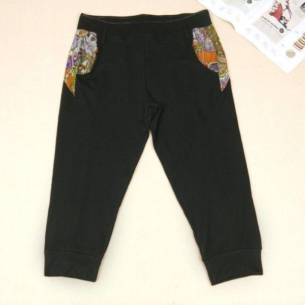 セットアップ　夏服　カジュアル　現品限り　特価　レディース　トップス　半袖　バック切替　パンツ　上下セット　大きいサイズ　LL-5L　202107　202108 |  | 09