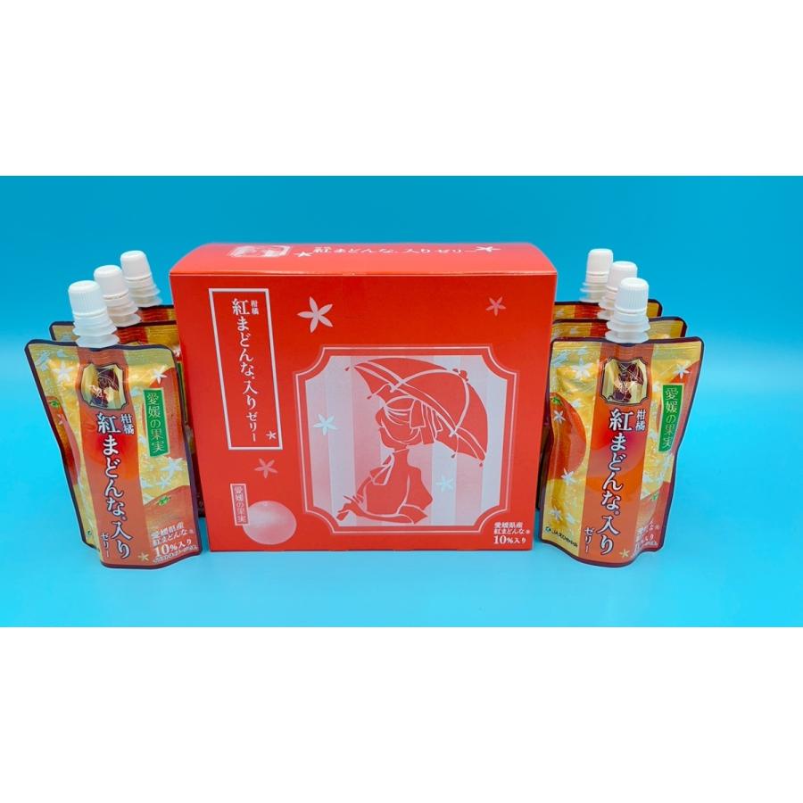 柑橘 紅まどんな入りゼリー 4箱セット （6パック/箱） : 愛ランド