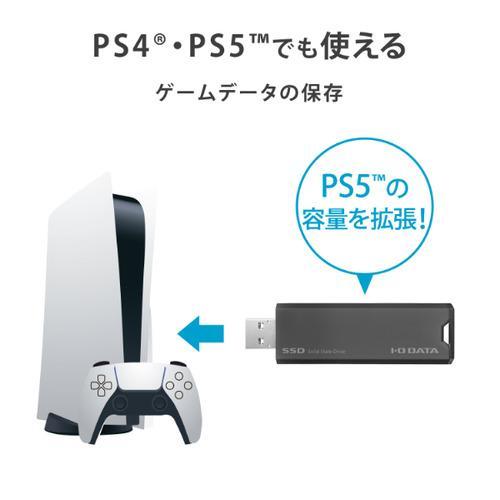 I-O DATA（アイ・オー・データ機器） スティック型SSD SSPS-US1GR/Y 外