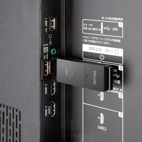 BUFFALO（バッファロー） SSD-PUT1.0U3BC/D 外付けSSD ポータブル USB3