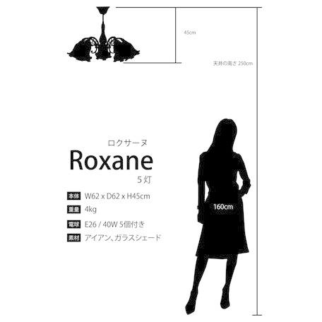 LED電球対応★クラシカルシーリングランプ 【5灯】ロクサーヌ ★ NE-AK-DL16677-5C *離島配送不可*_8