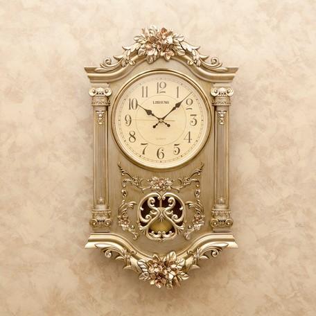 無音連続秒針付 ビクトリアンパレス ペンデュラムクロック