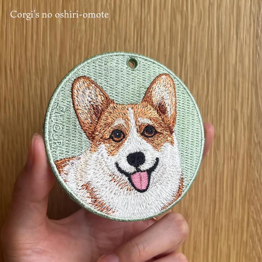 秋鮭様 リクエスト 10点 ハンドメイド刺繍柴犬キーホルダーポーチ