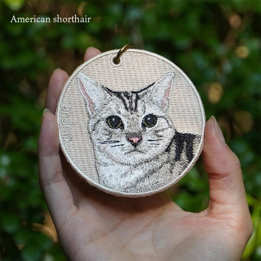ハンドメイド刺繍チャーム　ラグドール 楽天市場】猫キーホルダー シルク両面刺繍 ラグドール キャット