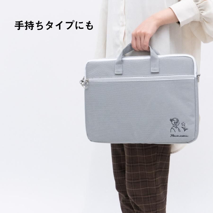 パソコンケース ショルダー付き 16インチ 撥水加工 タブレット