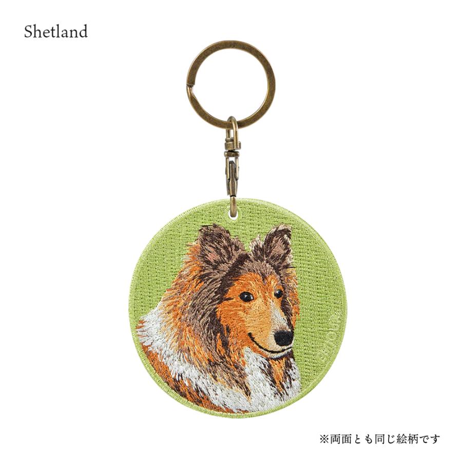 キーホルダー 犬 刺繍 イヌ ジャックラッセル ジャック ヨークシャ