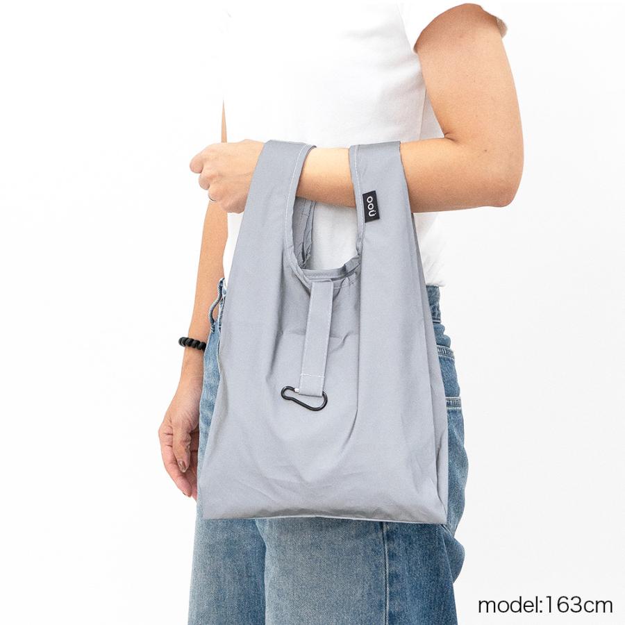 反射 エコバッグ リフレクター 全方位反射 Mサイズ 縦40cm 横25cm マチ