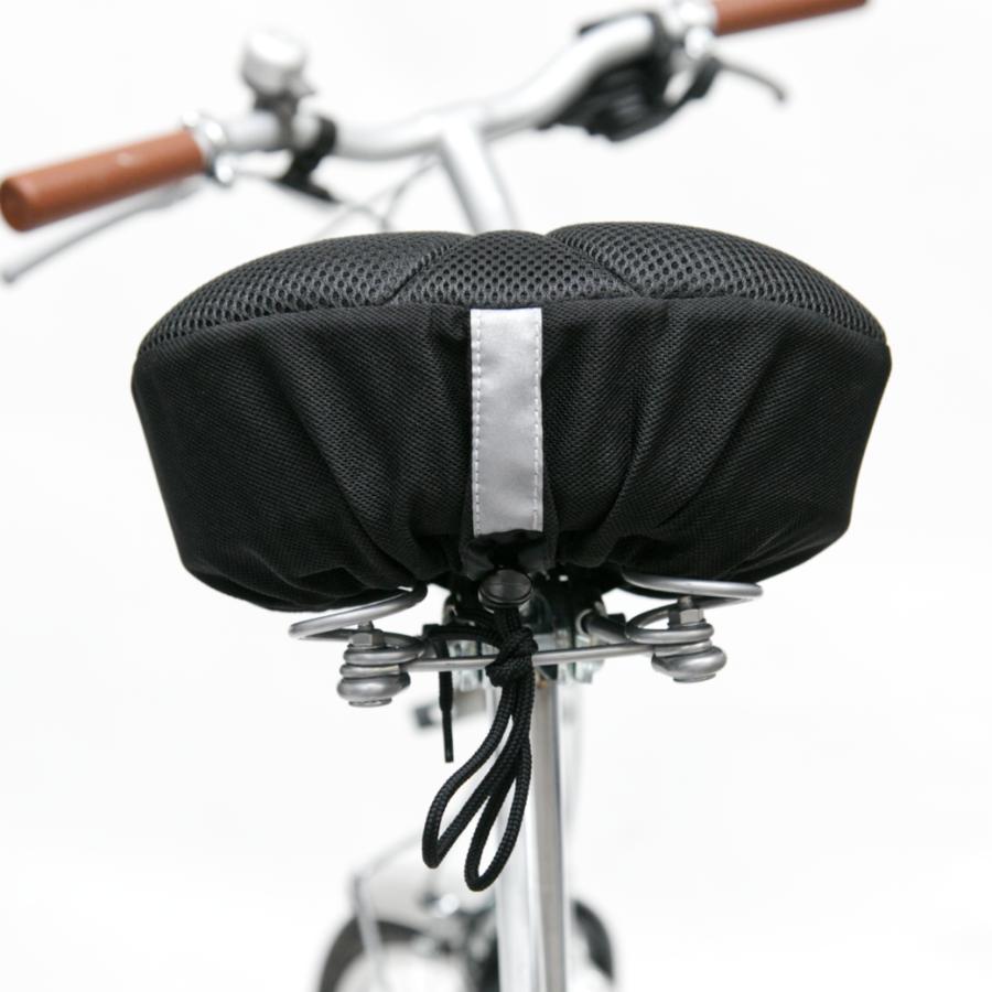 ふわふわクッション入り自転車サドルカバーhandmade★オーダー受け付けます！ サドルカバー 筋斗雲 エアークッション ふかふか フワフワ お尻 痛み