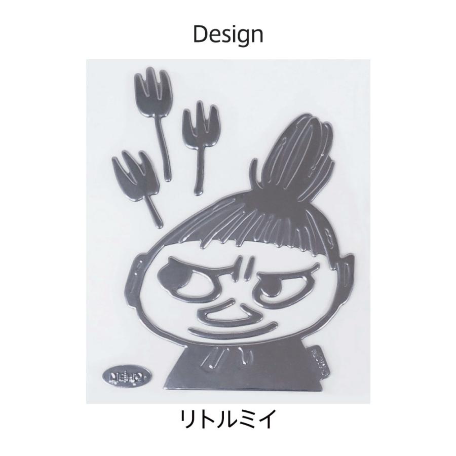 ステッカー エンブレムステッカー ワンポイント リトルミイ