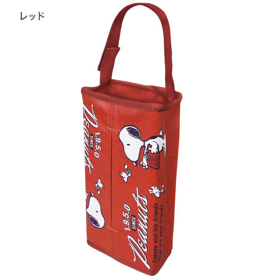 SNOOPY（スヌーピー） ティッシュケース クラシック レトロ 合皮 吊り