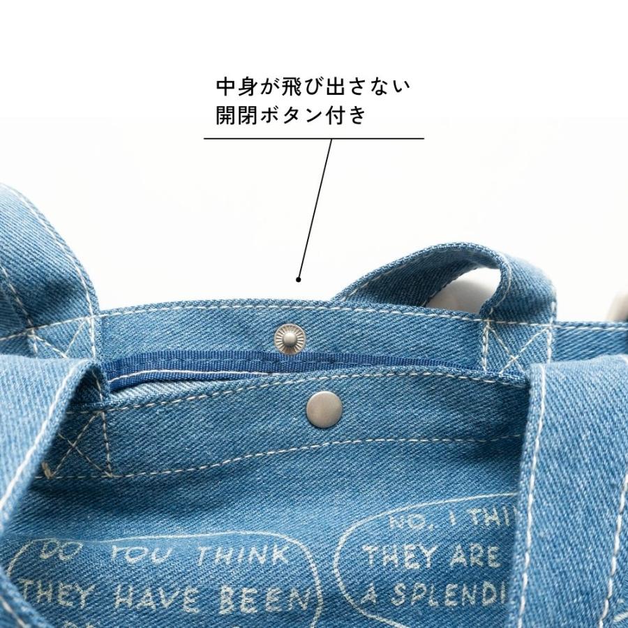 MOOMIN（ムーミン） トートバッグ デニム ショルダー 斜めがけ