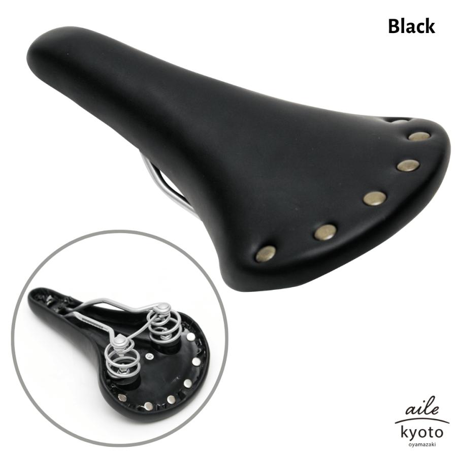 ノグチ サドル スポーツ クラシック 鋲打ち レトロ ソフト 自転車用