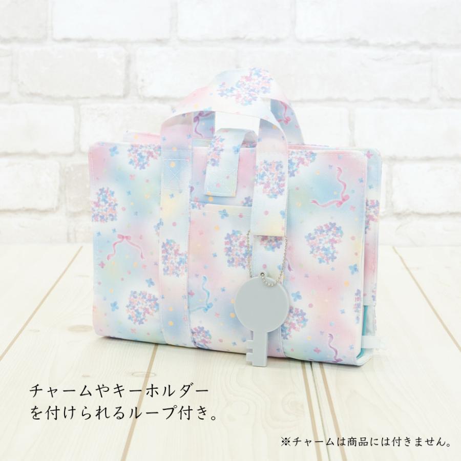 辞書カバー 辞書バッグ A5判 ハンドル 持ち手付き バッグ風 はっ水