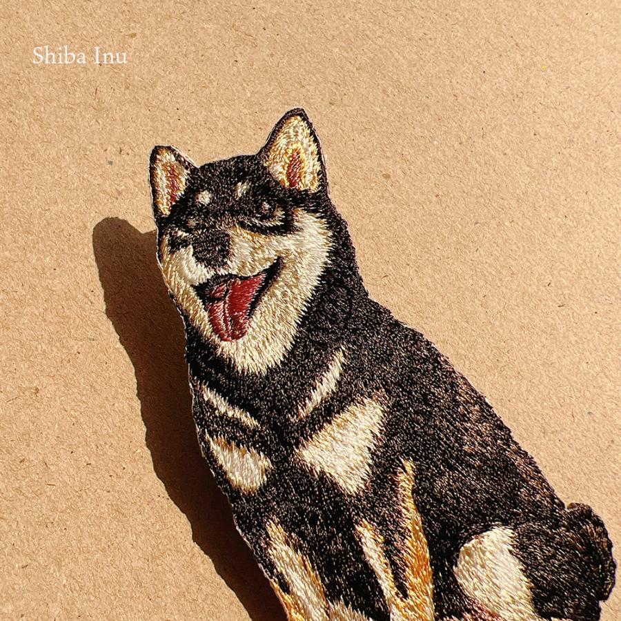 ワッペン 刺繍ワッペン アイロンワッペン 犬 刺繍 イヌ フレブル