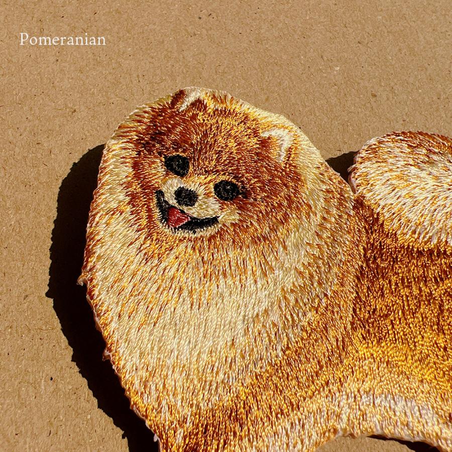 ワッペン 刺繍ワッペン アイロンワッペン 犬 刺繍 イヌ フレブル