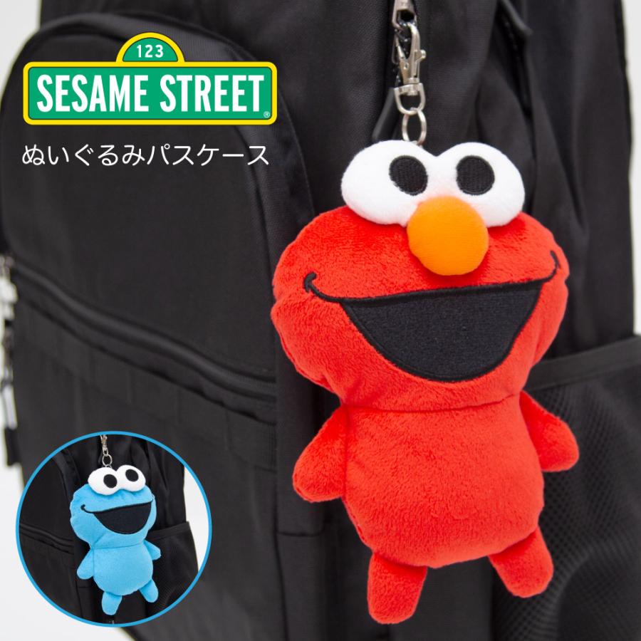 エルモ クッキーモンスター パスケース リール式 ぬいぐるみ リール付パスケース 定期入れ コインケース Icカード キャラクター セサミストリート セサミ Rb J カバー専門エール公式ショップ 通販 Yahoo ショッピング