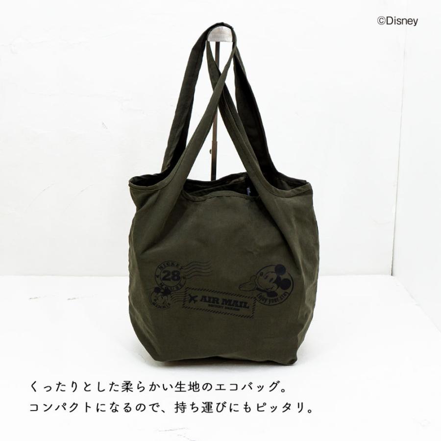 Disney（ディズニー） ミッキーマウス 折りたたみ エコバッグ 上質