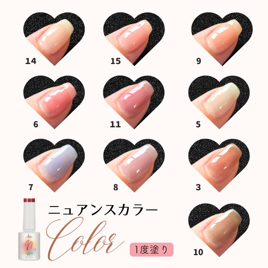 ジェルネイルキット】【送料無料】 セット UV/LEDライト付き カラー