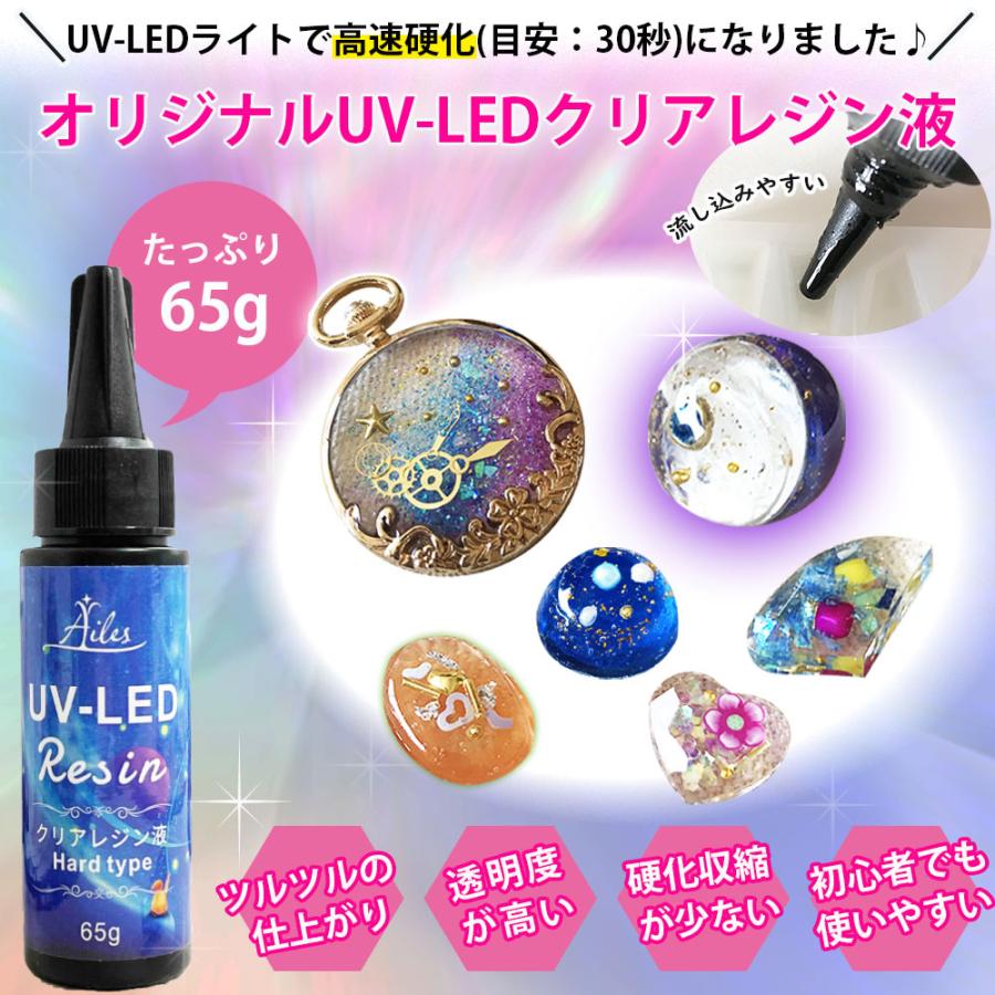 Ailes(エール) レジン セット スターターキット UVレジン レジン液 着色液 レジンクラフト 手芸 厳選アイテムセット 必要な道具やパーツが揃ってる【送料無料】｜ailes-jp｜14