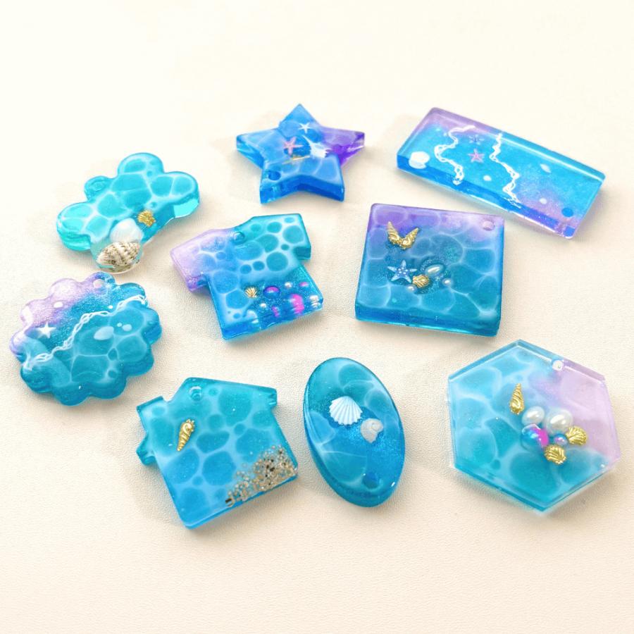 レジンセット】【送料無料】 海塗り セット キット UVレジン 手芸