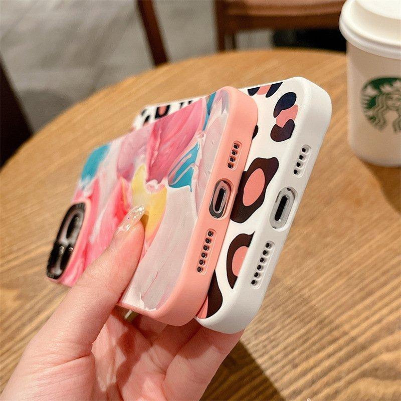 スマホケース casetify 水彩絵 顔料 豹柄 マルチカラー カラフル かわいい インスタ ins アイフォンケース iphone11 iphone12 pro promax iphone13｜ailes2017｜06