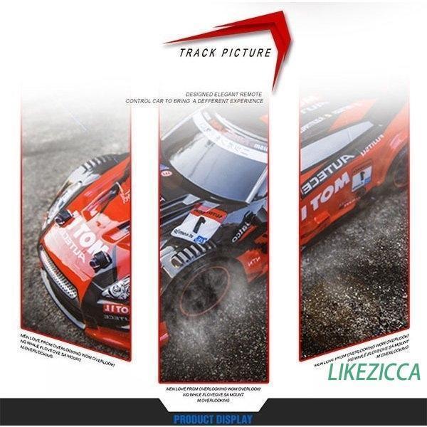 RCカー スポーツカー ラジコンカー 4WD 2.4GHz 高速30km/h RCカー スポーツカー ラジコンカー 4WD 2.4GHz 高速30km/h