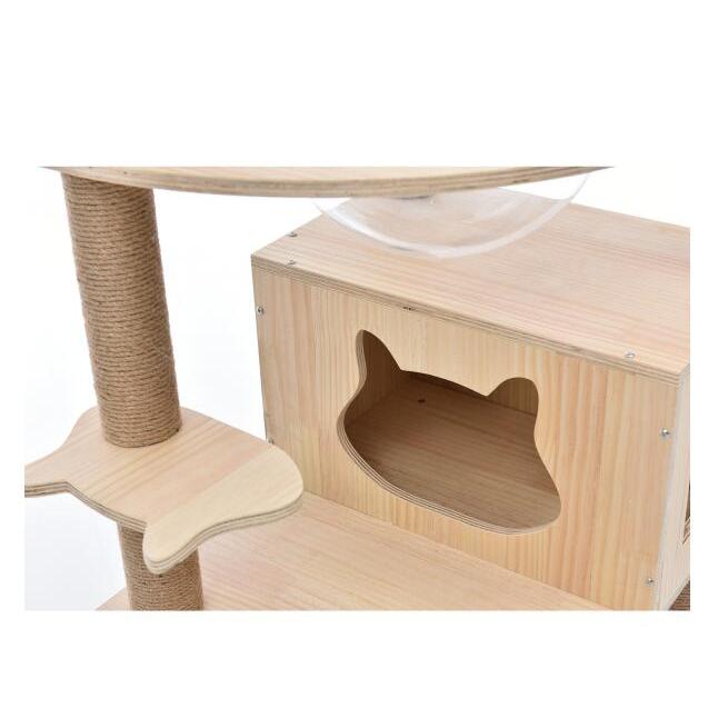 キャットタワー 宇宙船付き 猫タワー ファブリック 夏用 階段 キャットタワー 宇宙船付き 猫タワー ファブリック 夏用 階段