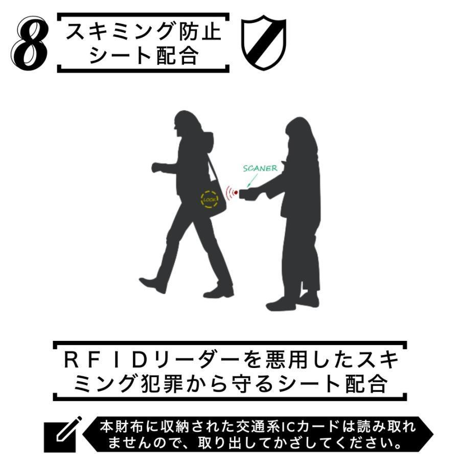 長財布 レディース メンズ  革 大容量 50代 L字ファスナー 40代 グリーン 小銭入れ 大きく開く｜ailovefashion｜15