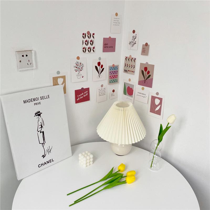 Sale 100 Off 韓国雑貨 ポストカード チューリップ 花 ピンク インテリア ウォールデコ レトロ お洒落 Mirima Fr