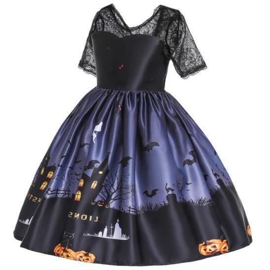 数量限定セール レース ワンピース コスチューム 可愛い コスプレ 子ども ハロウィン 子供ドレス コスプレ衣装 お化け ハロウィンパーティー ドレス その他家具 インテリア 柄 赤 Www We Job Com