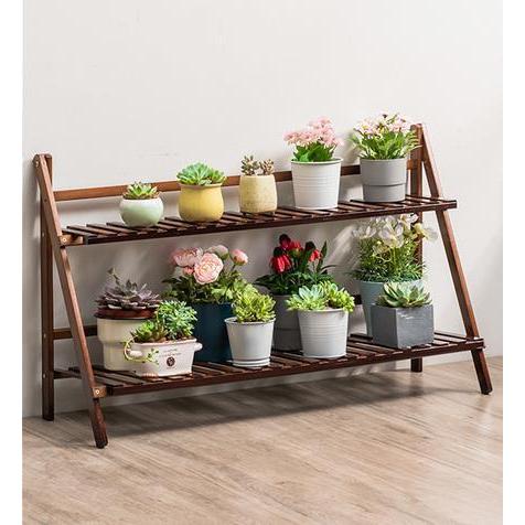 花台 フラワースタンド 2段式 幅 100cm 園芸ラック 花棚 盆栽棚 多肉植物棚 折り畳み 鉢植え インテリアガーデンスタンド 簡単組み立て Zxh550 エマーブルストアsecond 通販 Yahoo ショッピング