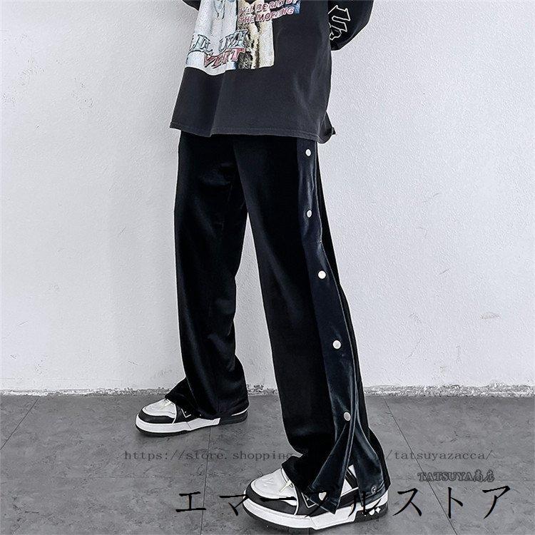 高額売筋 ペアルック カジュアルパンツ ワイドパンツ メンズ ゆったり かっこいい韓国風 個性的 体型カバー 新作代 30代 Recomenda Co