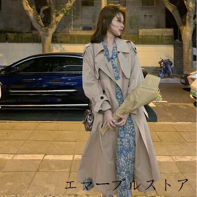 トレンチコート レディース 20代 30代 春 秋 ロングコート アウター