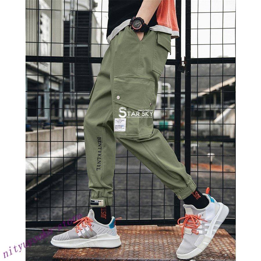 カーゴパンツ メンズ 夏 ゆったり イージーパンツ ボトムス 涼しいズボン メンズファッション 敬老の日 エマーブルストア 通販 Yahoo ショッピング
