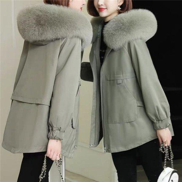 コート レディース ファーコート モッズコート アウター ジャケット フェイクファー付 ファー 中綿コート もこもこ フード付き 冬 暖かい 防寒 おしゃれ 注目ブランドのギフト