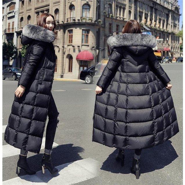 レディースファッション ポンパドー ビター ダウンジャケット レディース 超ロング ファー フード ダウンコート アウター 大きいサイズ 冬 防寒服 着痩せ Xks4dohmqe Www Boulevardrestaurants Com