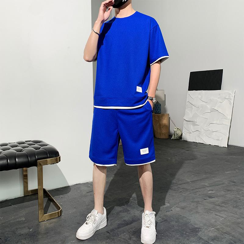 値下げ中 上下セット ジャージ メンズ 夏 スポーツウェア セットアップ 吸水速乾 夏服 涼感 通気性 薄手 半袖 Tシャツ パンツ おしゃれ ルーム ウェア Aimb0 エマーブルストア 通販 Yahoo ショッピング