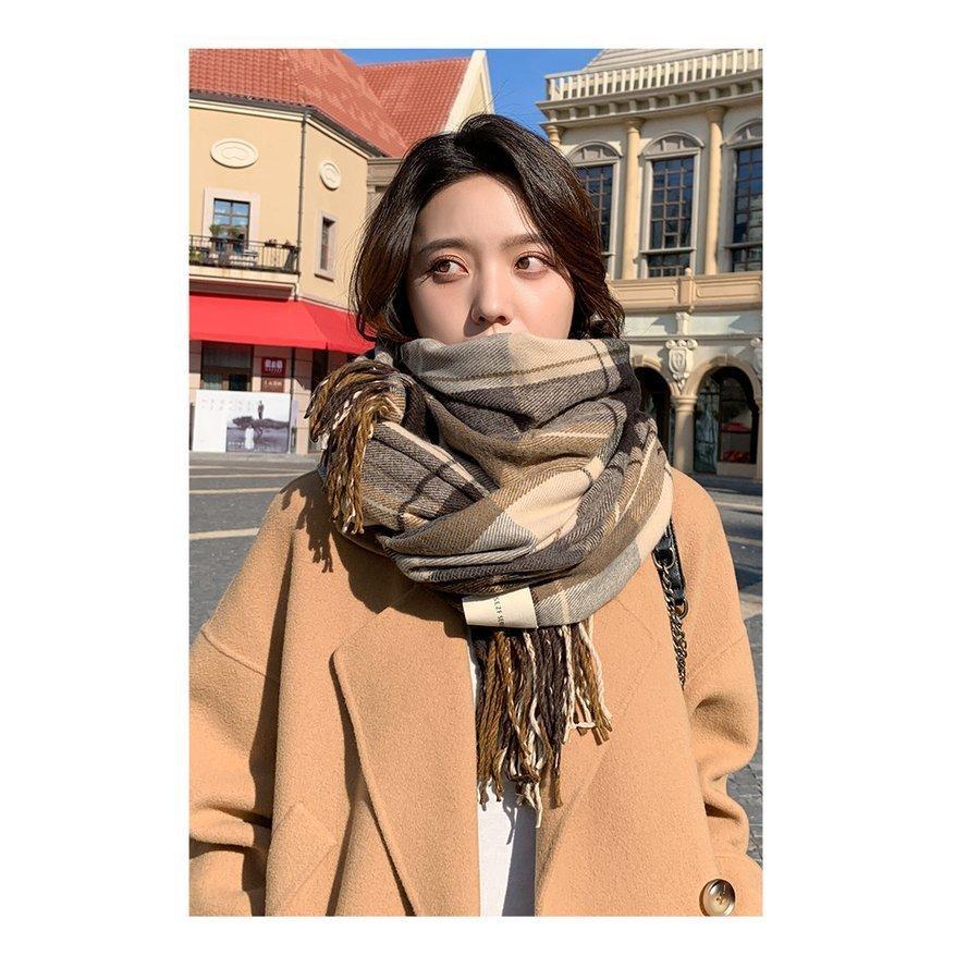 新作秋冬 大判ストール 秋 冬 秋冬 マフラーよりストール派 巻き方いろいろ 大判ルーシーストール 代 30代 40代 巻き方 コーデ Aime57 エマーブルストア 通販 Yahoo ショッピング