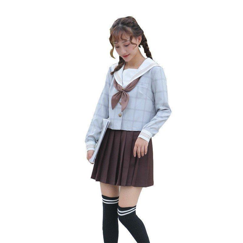 87 以上節約 セーラー服 Jk制服 女子高校生 リボン付き 上下セット コスプレ衣装 コスチューム Coslplay スカート 学生服 ほワイシャツ ギャル服 入学式 卒業式 文化祭 学院 Commerces Boutique