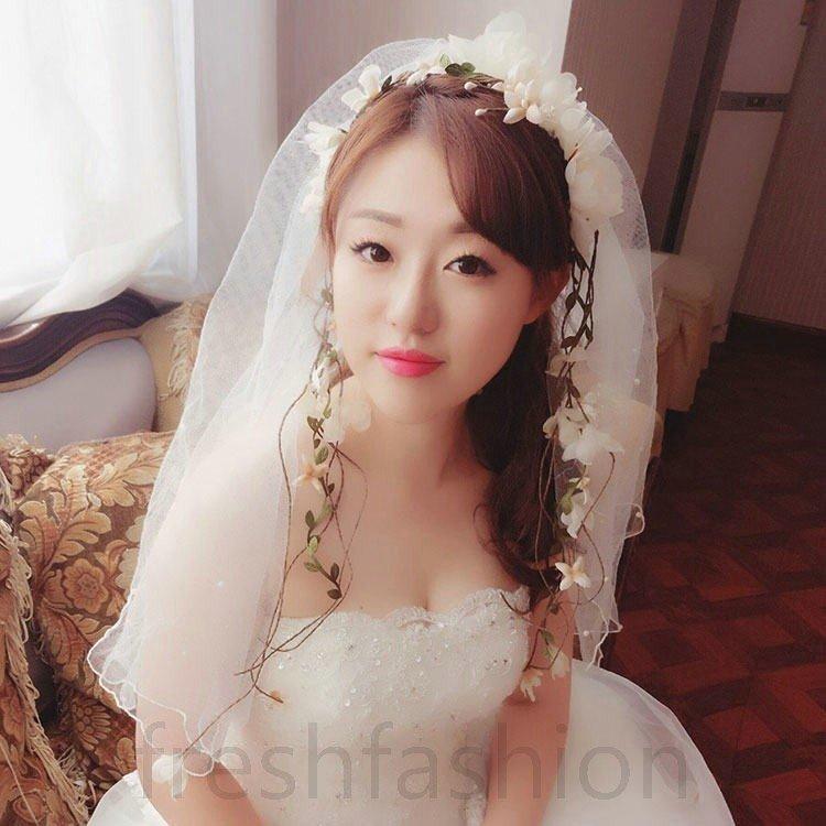 新品花かんむり花冠結婚式造花フェスウェディングヘッドドレス髪飾りウエディング花冠ドレス花冠ナチュラル 花輪 結婚式 海外旅行おしゃれ Aim エマーブルストア 通販 Yahoo ショッピング