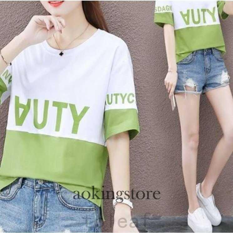 高校生中学生女子高生ファッションtシャツシャツトップスレディース半袖夏おしゃれ10代代6440 Aim エマーブルストア 通販 Yahoo ショッピング