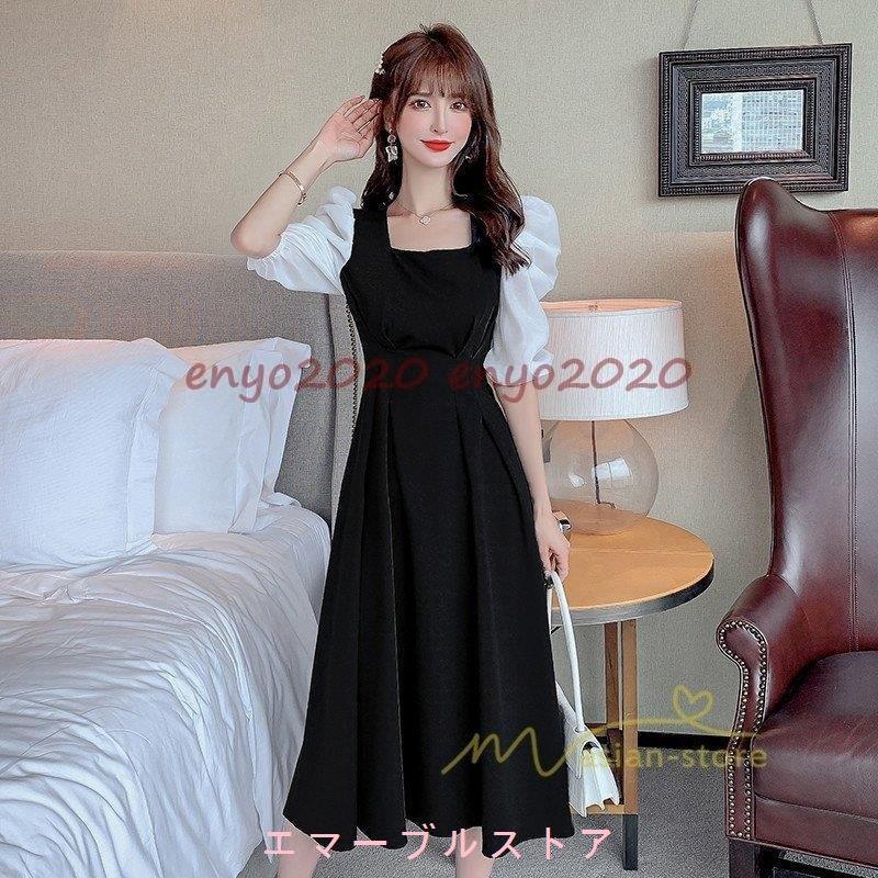 ネット限定 ドレス 結婚式 フォーマルワンピース きれいめ レディース ワンピース 二次会 韓国ファッション お出かけ カジュアル ナチュラル レトロ風 40代 膝丈ワンピース ワンピース Www We Job Com