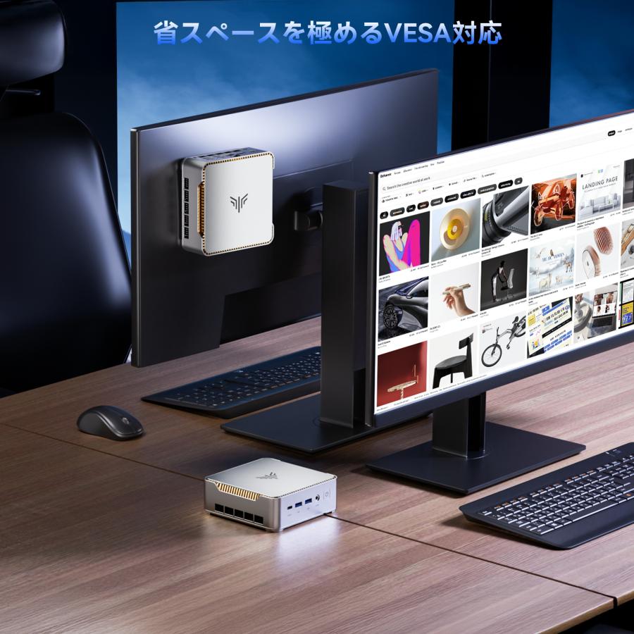 ミニPC AMD Ryzen Embedded R2544 組込み mini pc NIPOGI 長期安定稼働