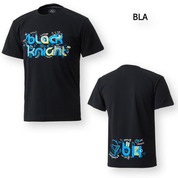 2024SS最新作 ブラックナイト BLACK KNIGHT バドミントン スカッシュ  ユニ ウェア  半袖プラクティスシャツ Tシャツ プラシャツ T-4103U｜aimagain｜06