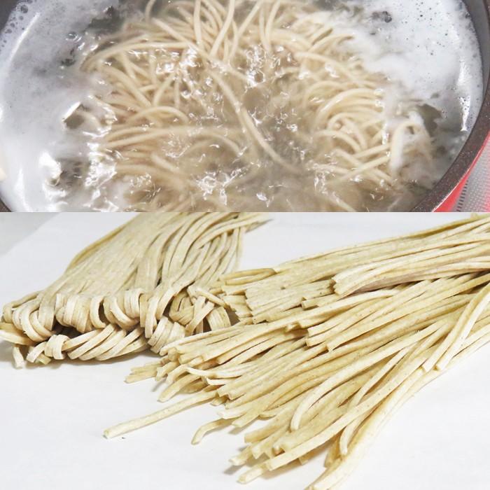 長野県 / 送料無料 信州半生そばセット　４食分　信州 生そば よこ亭 お中元 お歳暮 年越しそば ざるそば めんつゆ付き |  | 01