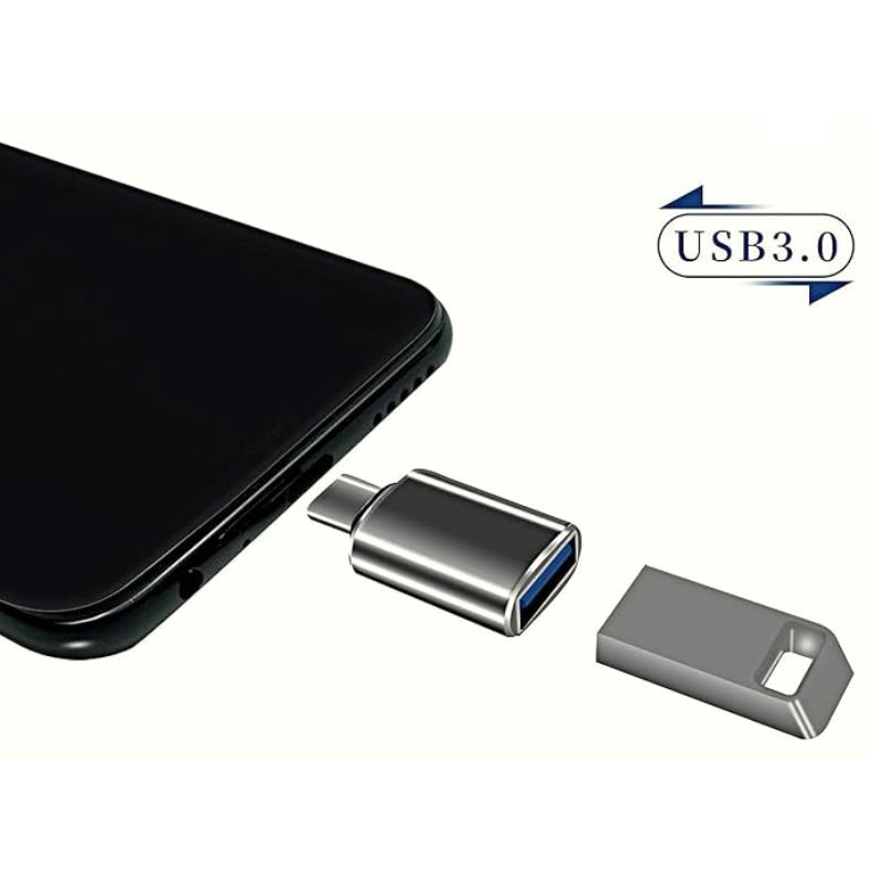 USB変換アダプタ タイプC 超小型 Type-A to Type-C OTGサポート