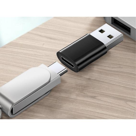 USB変換アダプタ Type-C to Type-A  OTGサポート 急速充電可能 高速データ転送 USB3.0 5Gbps 高速転送タイプC  超小型｜aimcorp｜02
