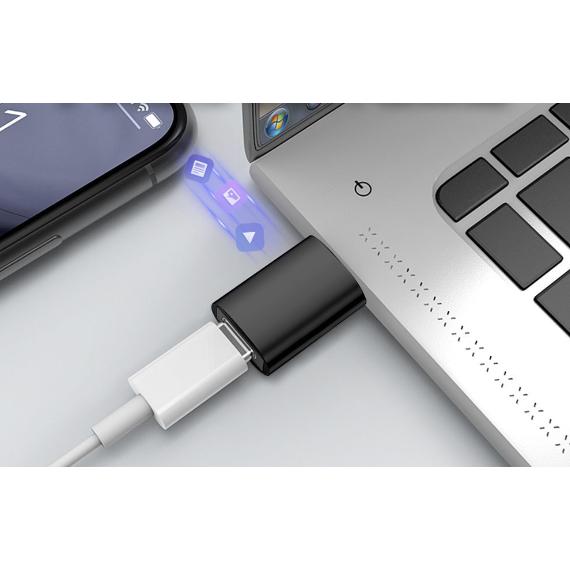 USB変換アダプタ Type-C to Type-A  OTGサポート 急速充電可能 高速データ転送 USB3.0 5Gbps 高速転送タイプC  超小型｜aimcorp｜03