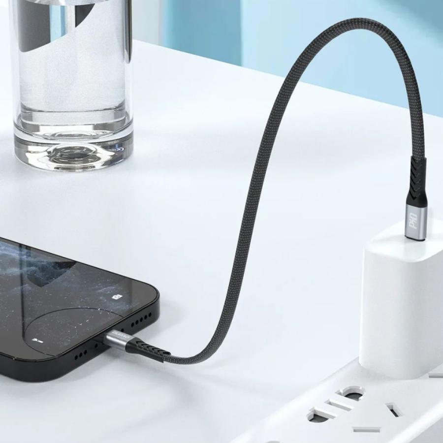 TYPE C 充電データケーブル 超高速 短い 23cm タイプC TypeC 100W 5A大電流 USB リングタイプ iphone16 携帯 |  | 03